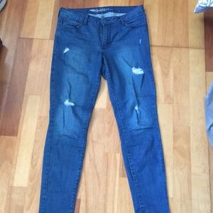 Old Navy mid rise rockstar  jeans 12 long